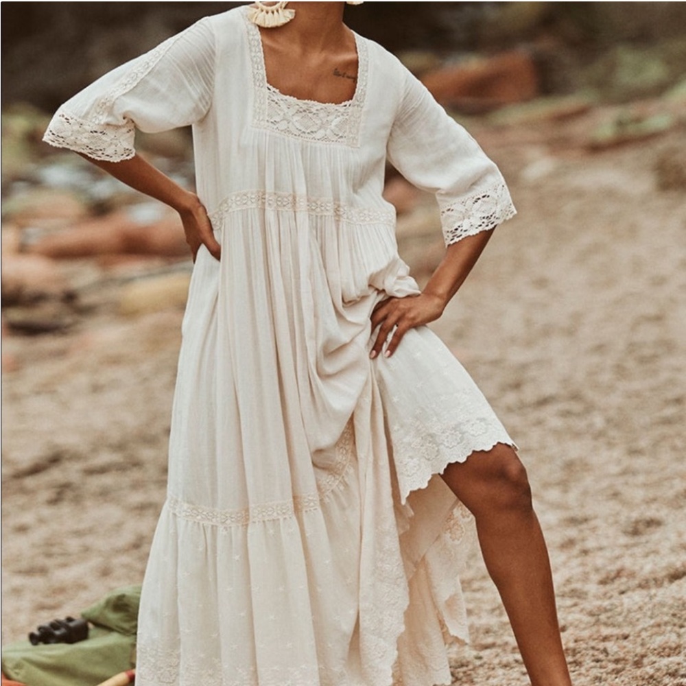 Spell Embroidered Maxi